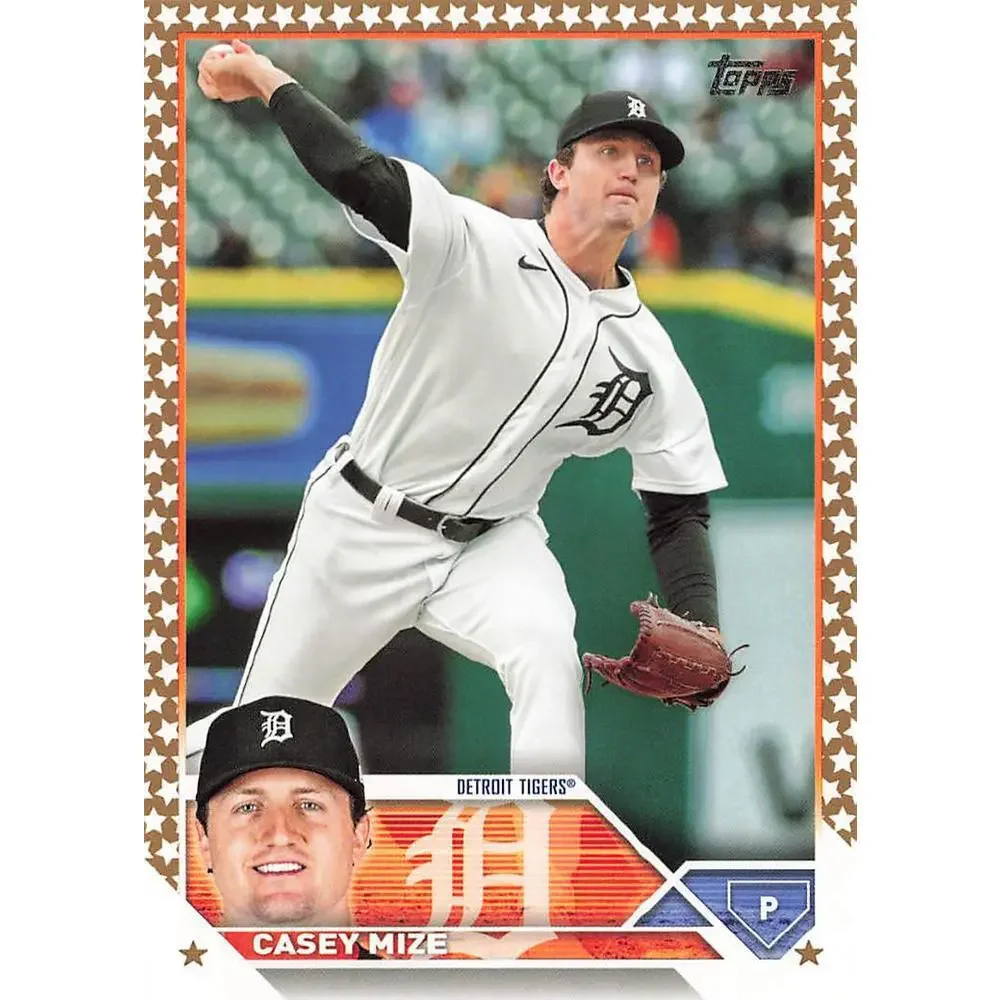 2023 Topps Gold Star Gold Star Casey Mize #586 Detroit Tigers
